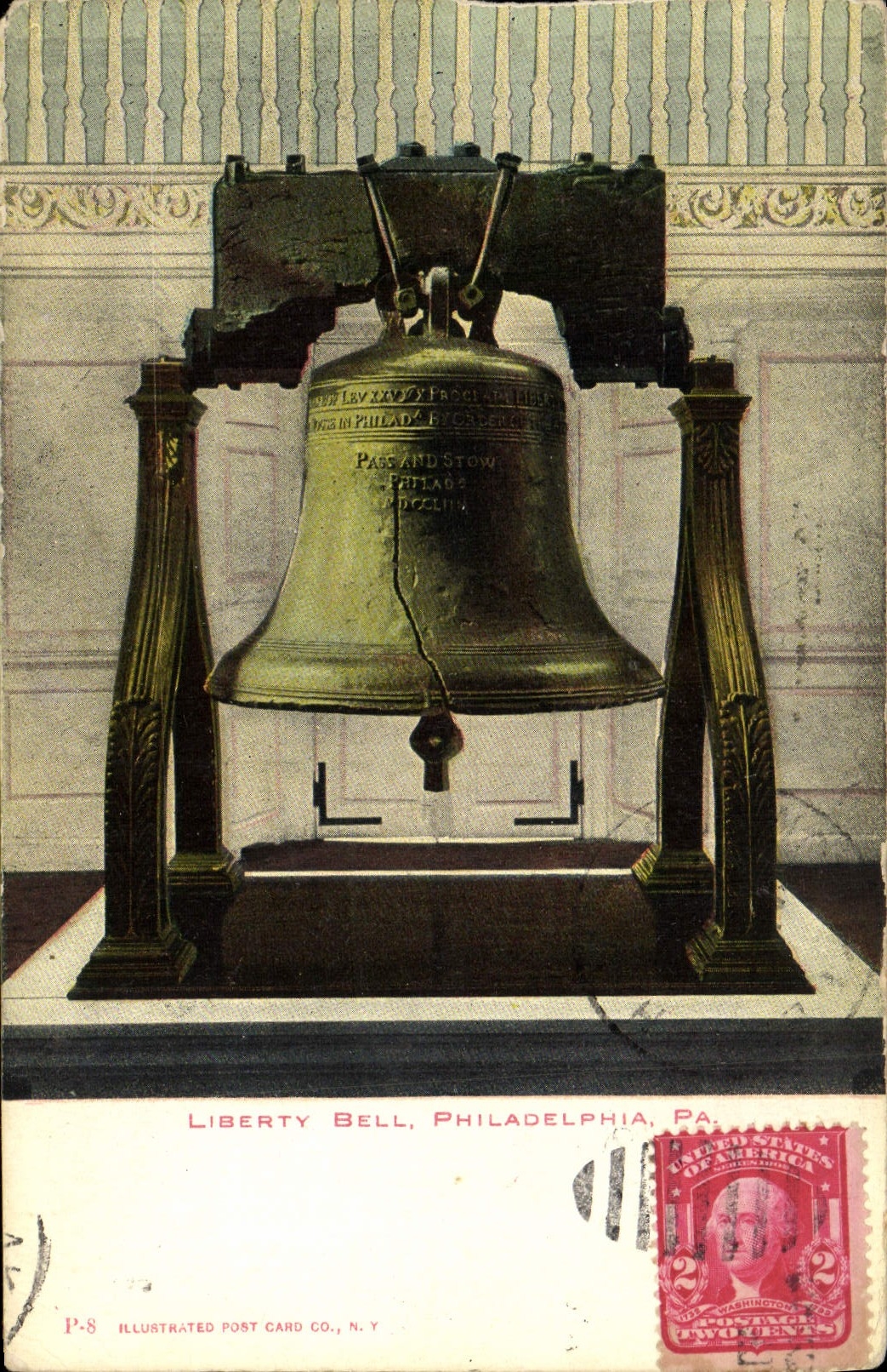 VINTAGE POSTCARD Beautiful Liberty Philadelphia Pa