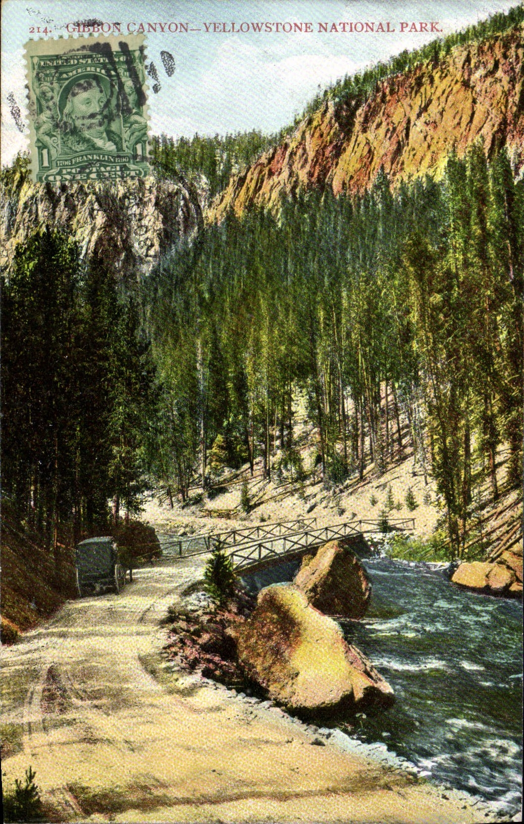 CPA Golden Canyon Yellowstone National Park