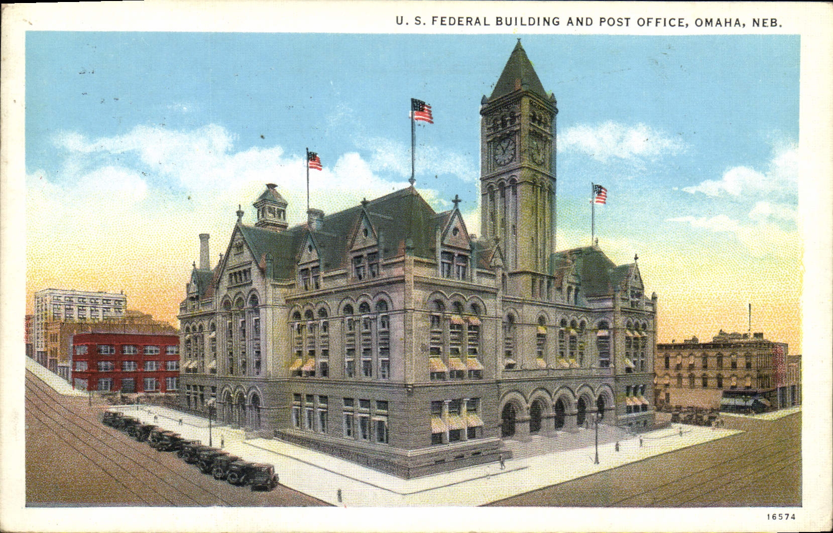 CPA U S Federal Building And Post Office Omaha Neb