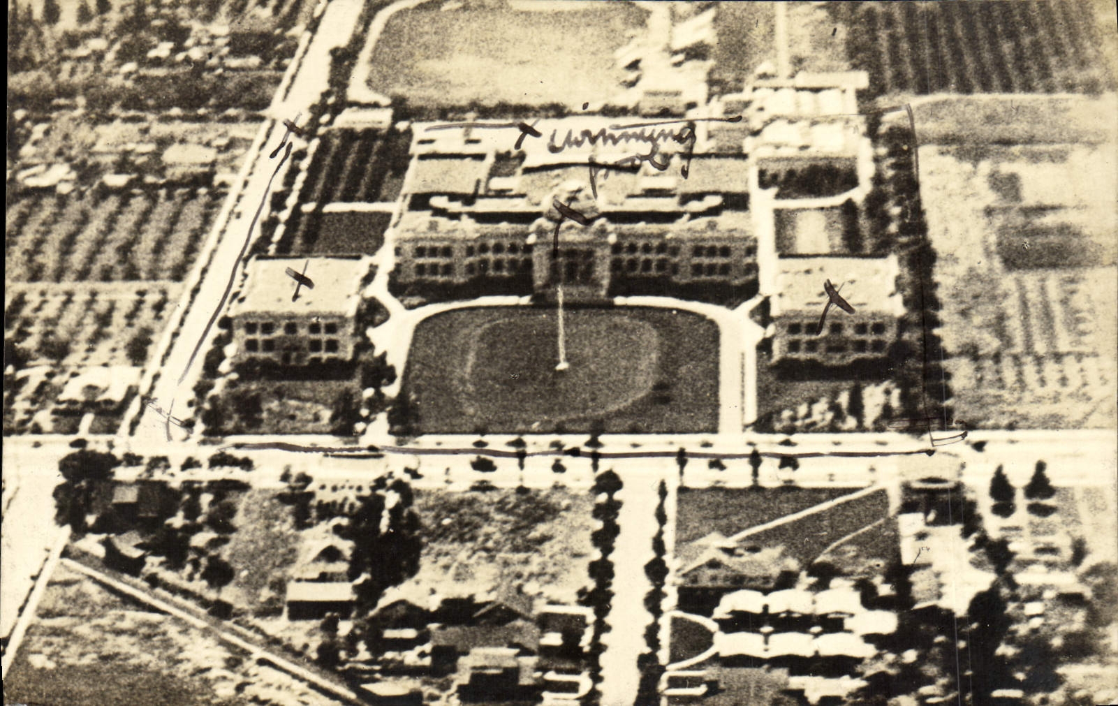 Real photo the United States High School