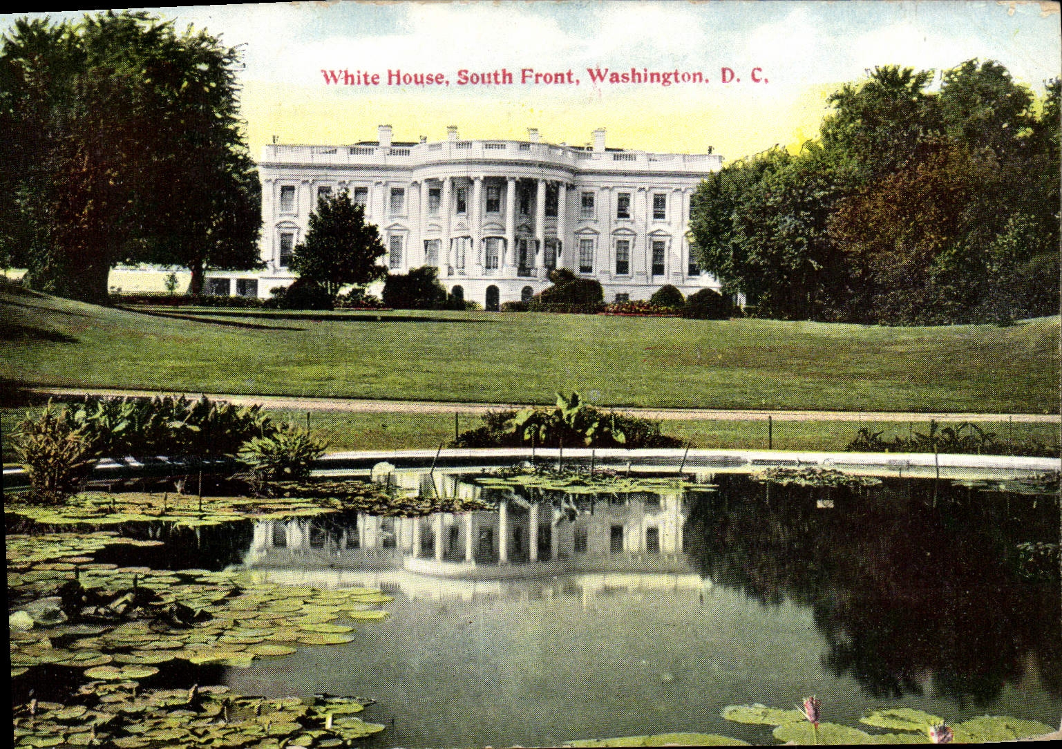CPA White House South Front Washington D C