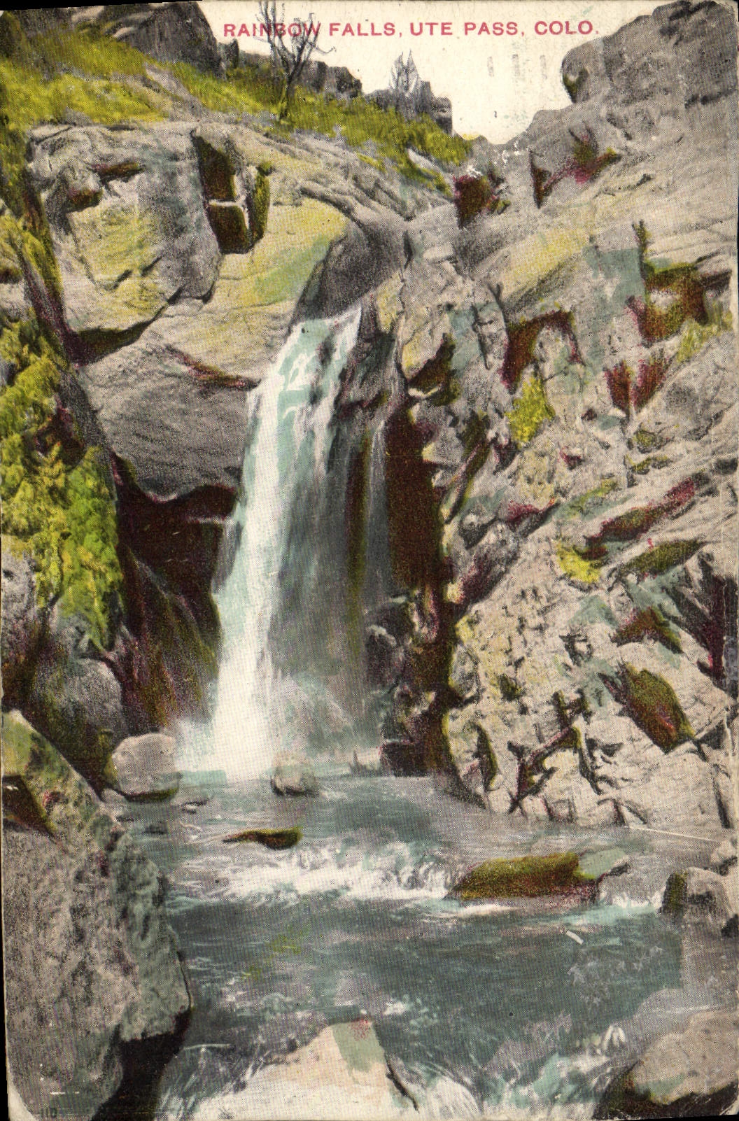 CPA Rainbow Falls Ute Pass Colo