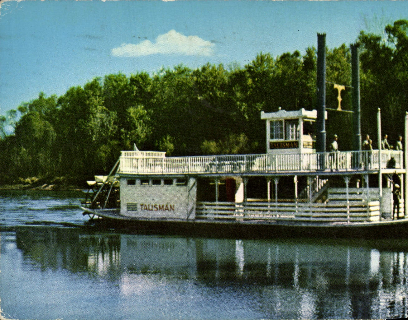 MODERN CARD The steamboat Cincinatti talisman