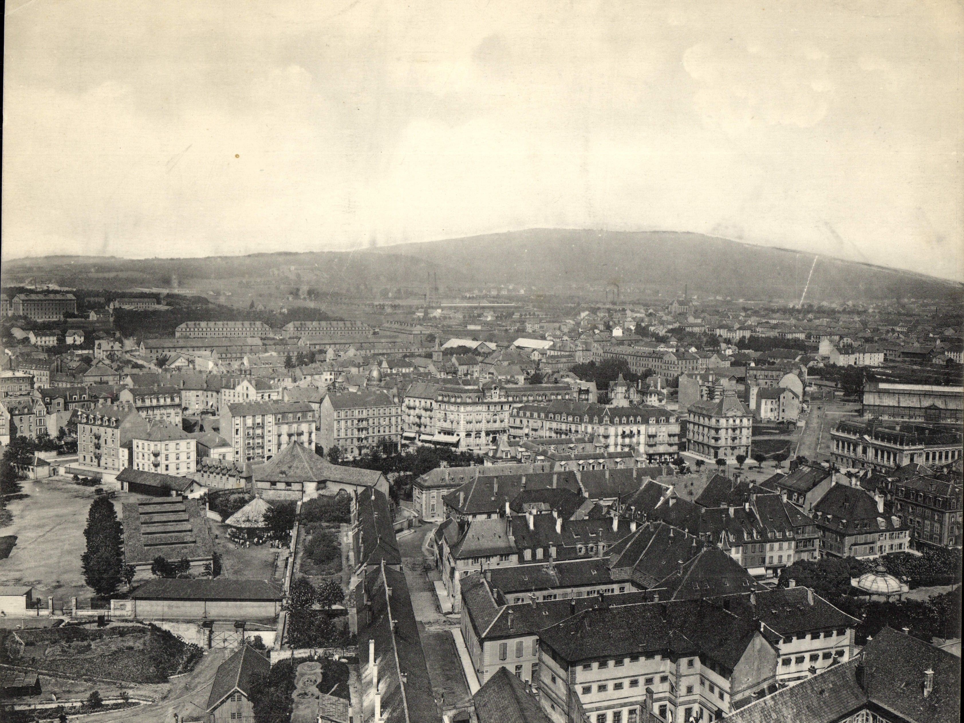 CPA Grand Format Belfort Vue panoramique 28 * 23 cm