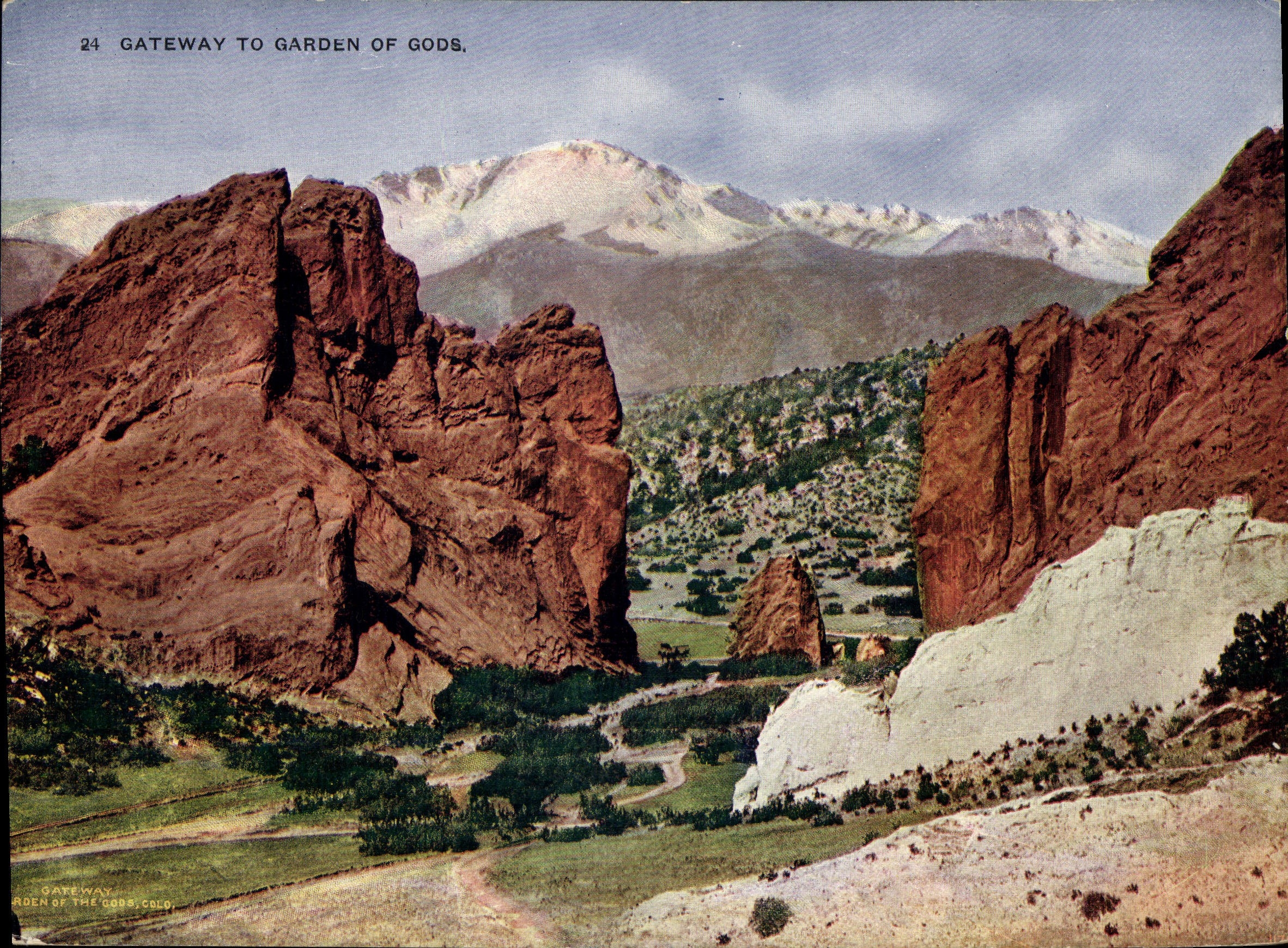 Entrada de gran tamaño de la POSTAL de la VENDIMIA a cultivar un huerto de dioses 20 * 14 cm
