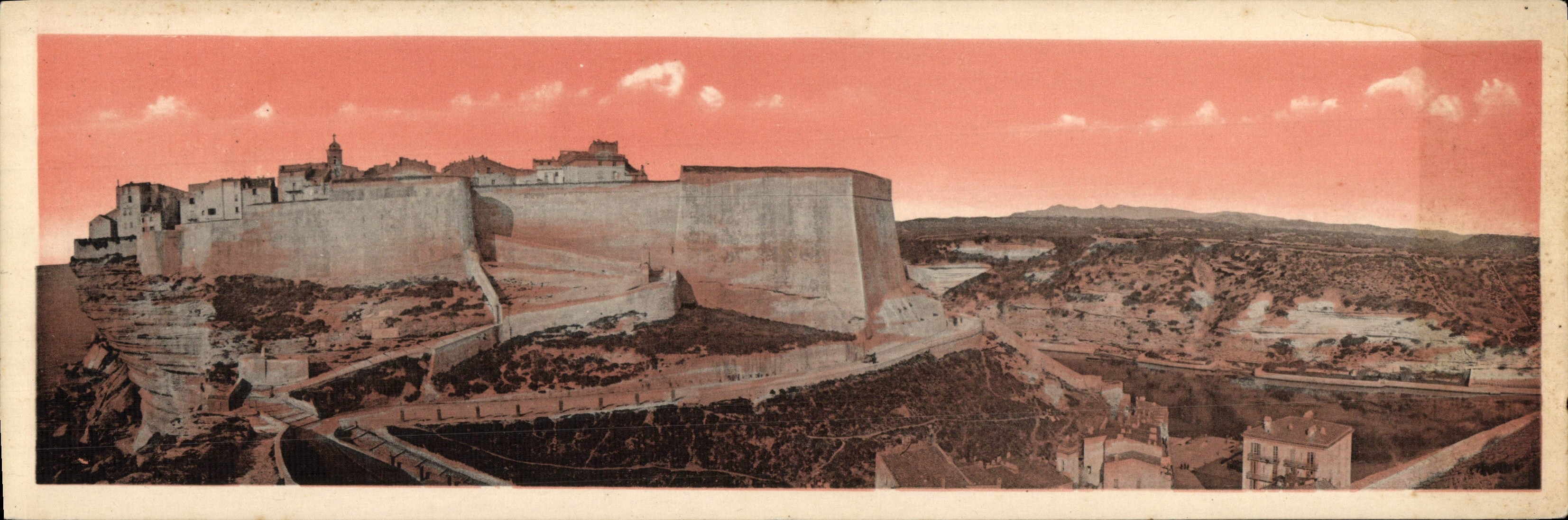 POSTAL Bonifacio 28 * 9 de gran tamaño cm de la VENDIMIA