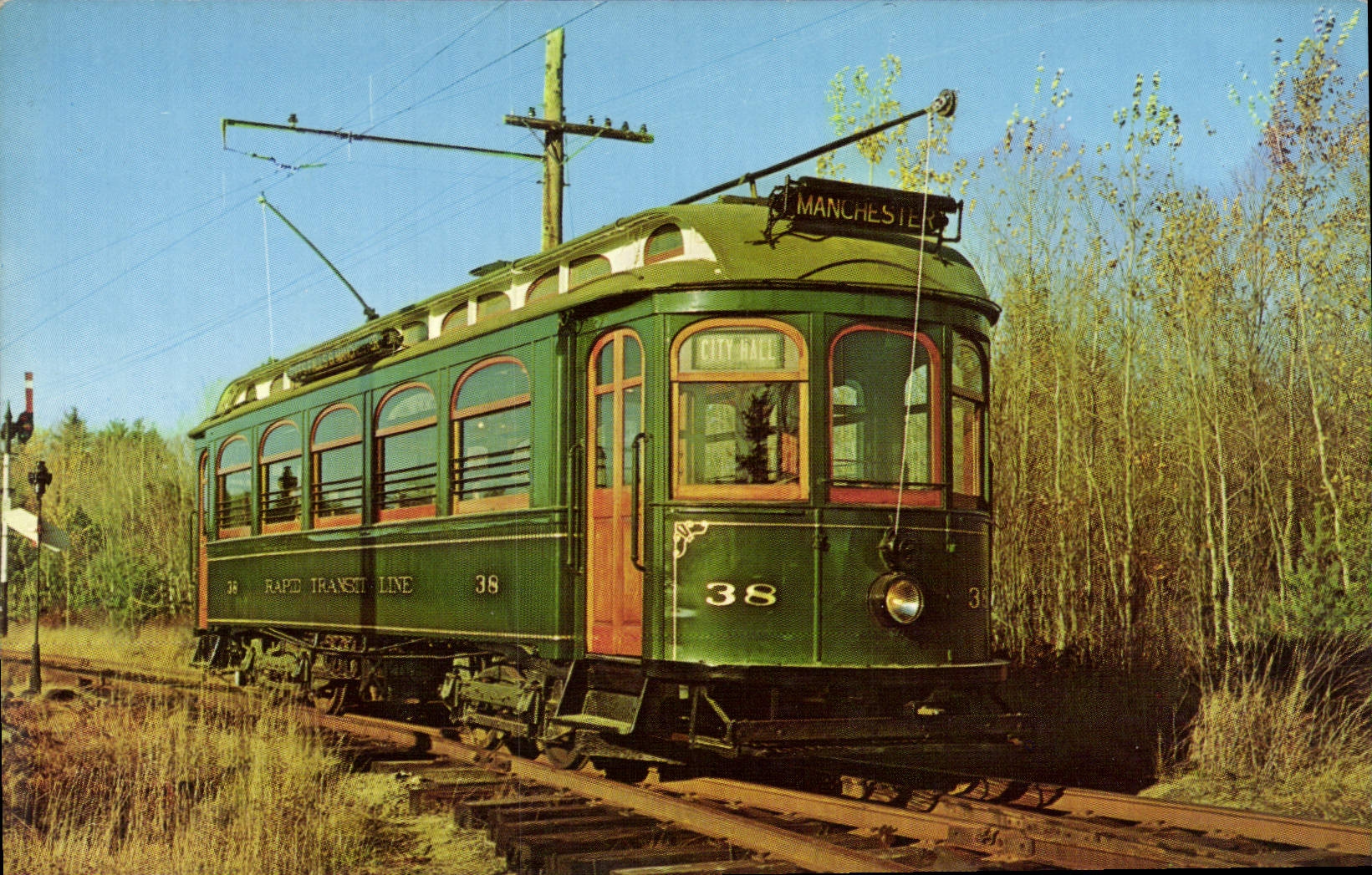 CPM Seashore Trolley Museum Kennebunkport Maine Train