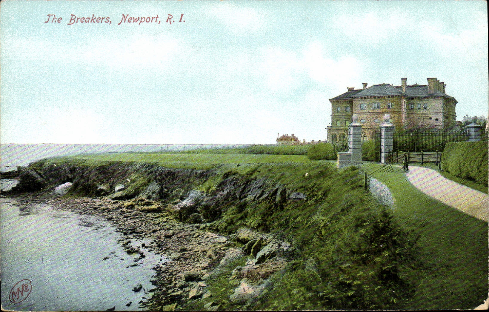 VINTAGE POSTCARD The Breakers Newport R I