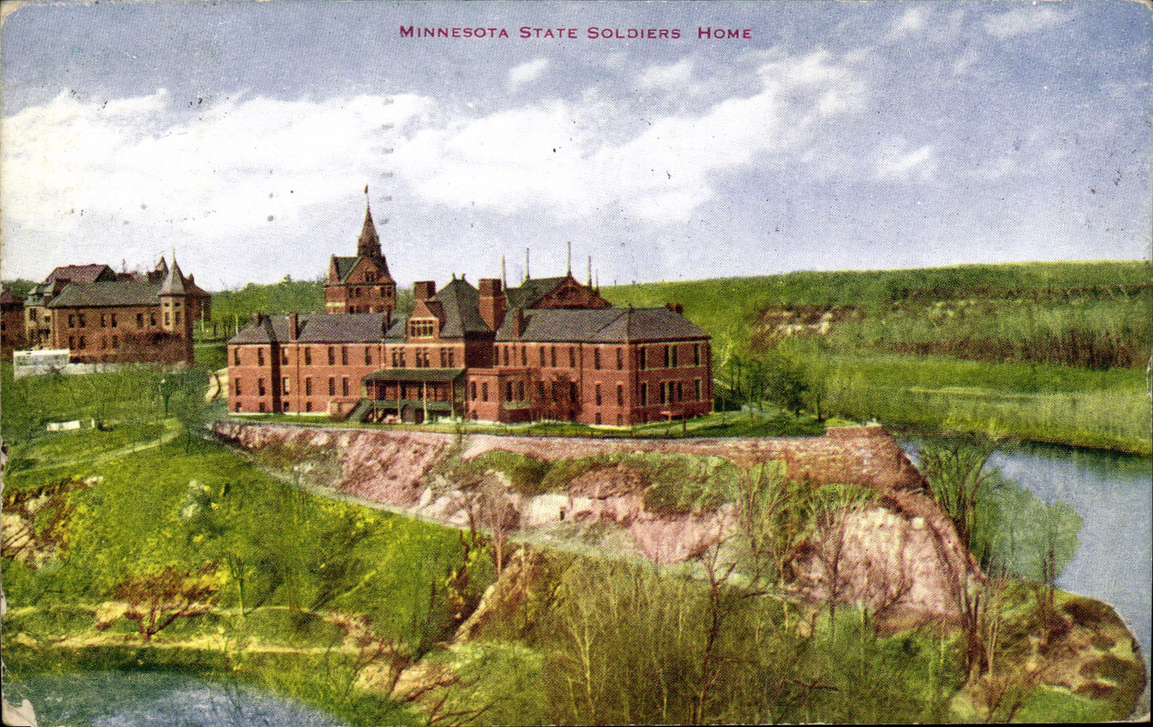 VINTAGE POSTCARD Minnesota State Soldiers Home