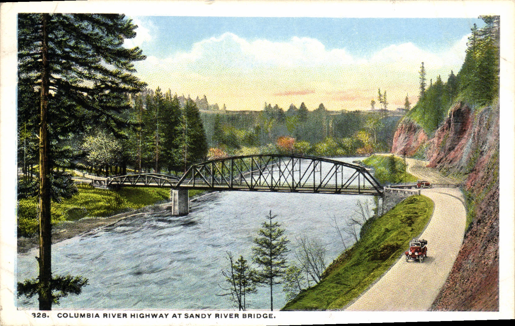 CPA Columbia River ighway At Sandy River Bridge