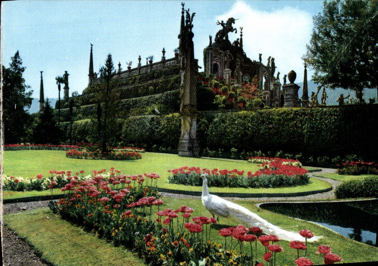 CPM Lago Maggiore Isola Bella Giardino 