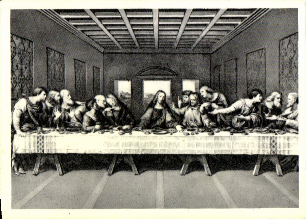 MODERN CARD Milano Cenarolo Di Leonardo Da Vinci