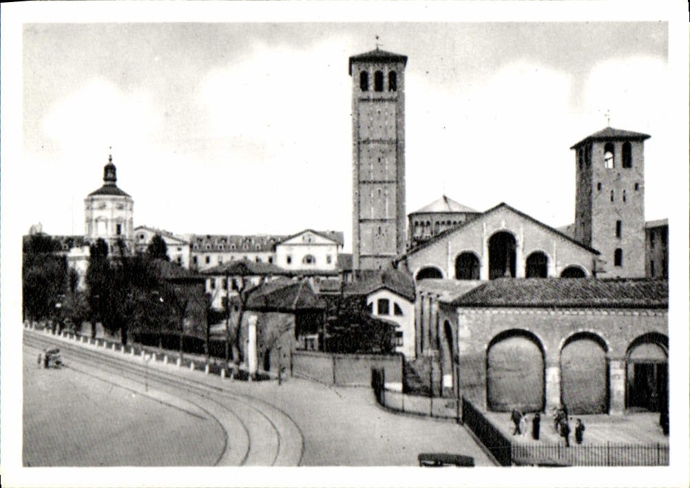 MODERN CARD Milano Basilica Di S Ambrogio