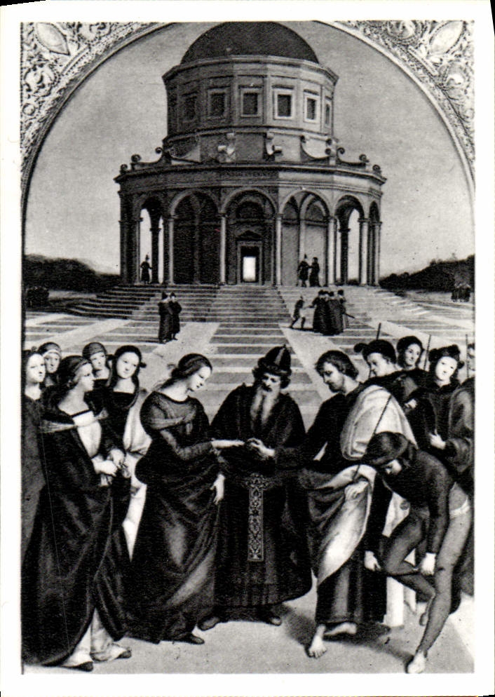 MODERN CARD Milano Sposalizio Di Maria Vergine