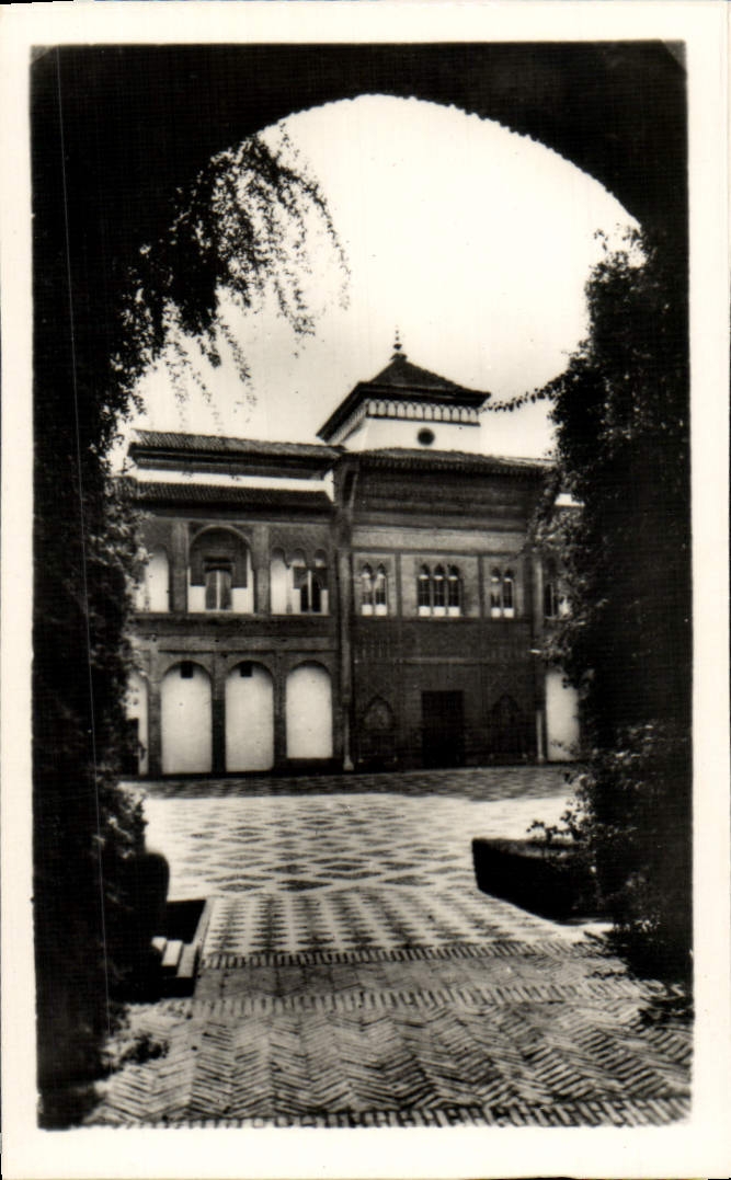 CPM Sevilla Reales Alcazares Patio De La Monteria Fachada Principal