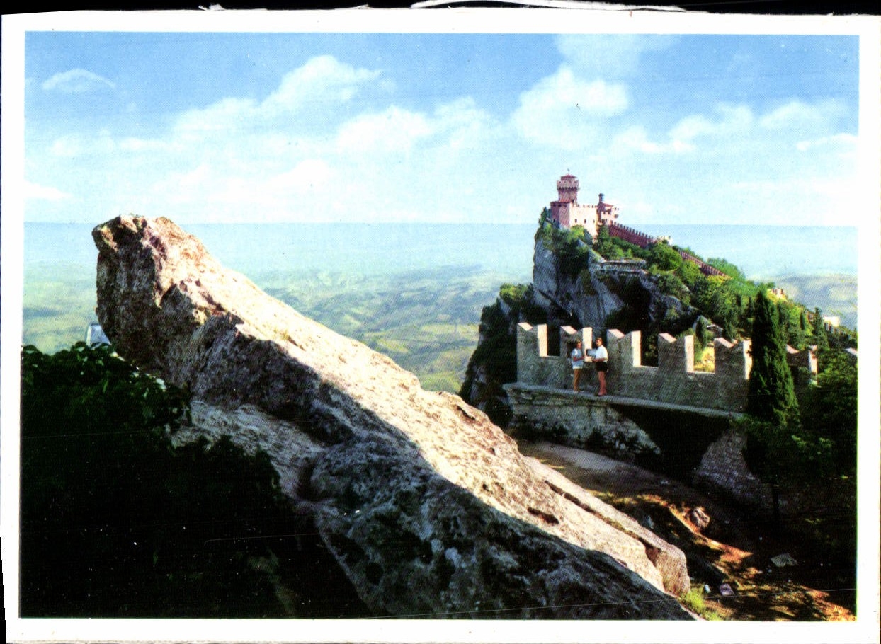CPM San Marino Seconda Torre Deuxieme Tour Second Tower Zwetter