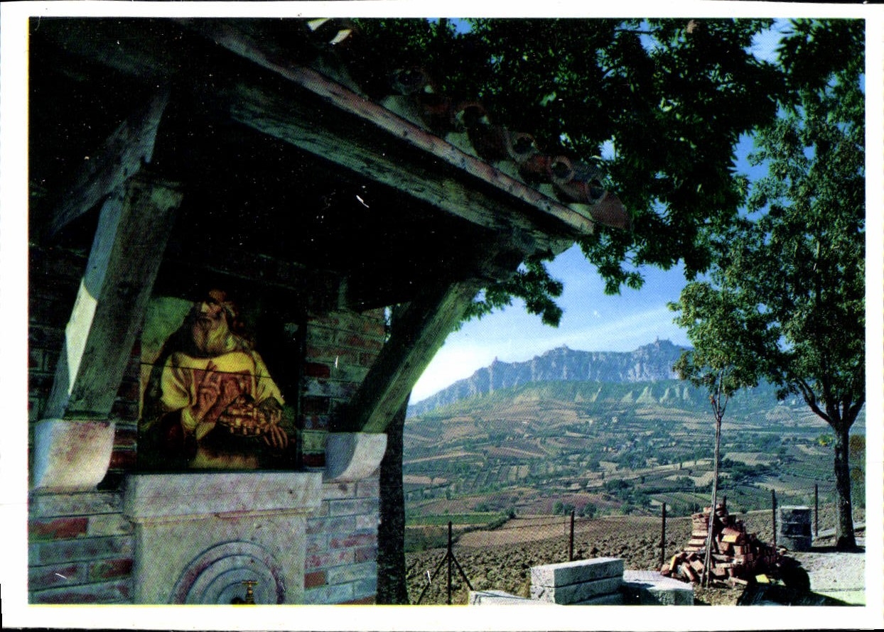 CPM San Marino Del Santo Marino A Panorama Del Monte Tisano