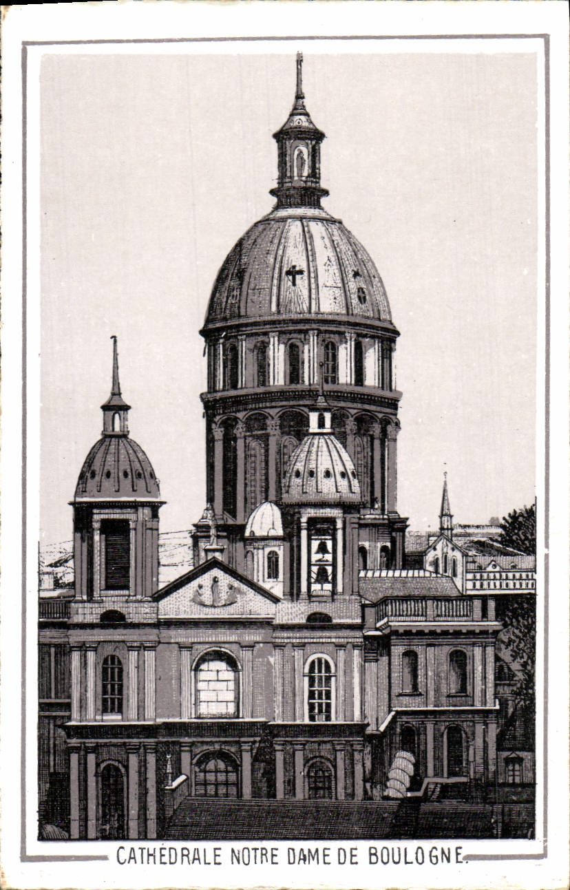 CPM Boulogne sur Mer Cathedrale Notre Dame De Boulogne
