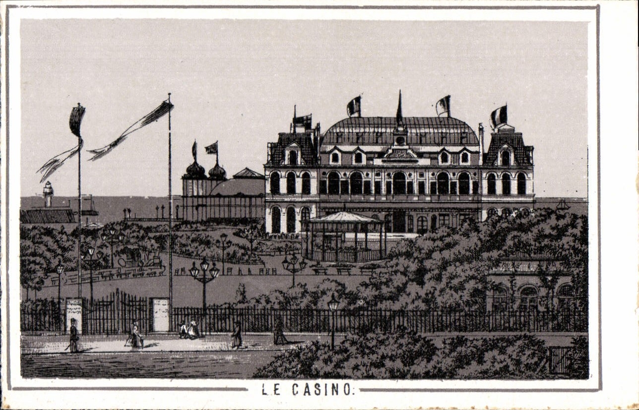 MODERN CARD Boulogne on Sea the Casino