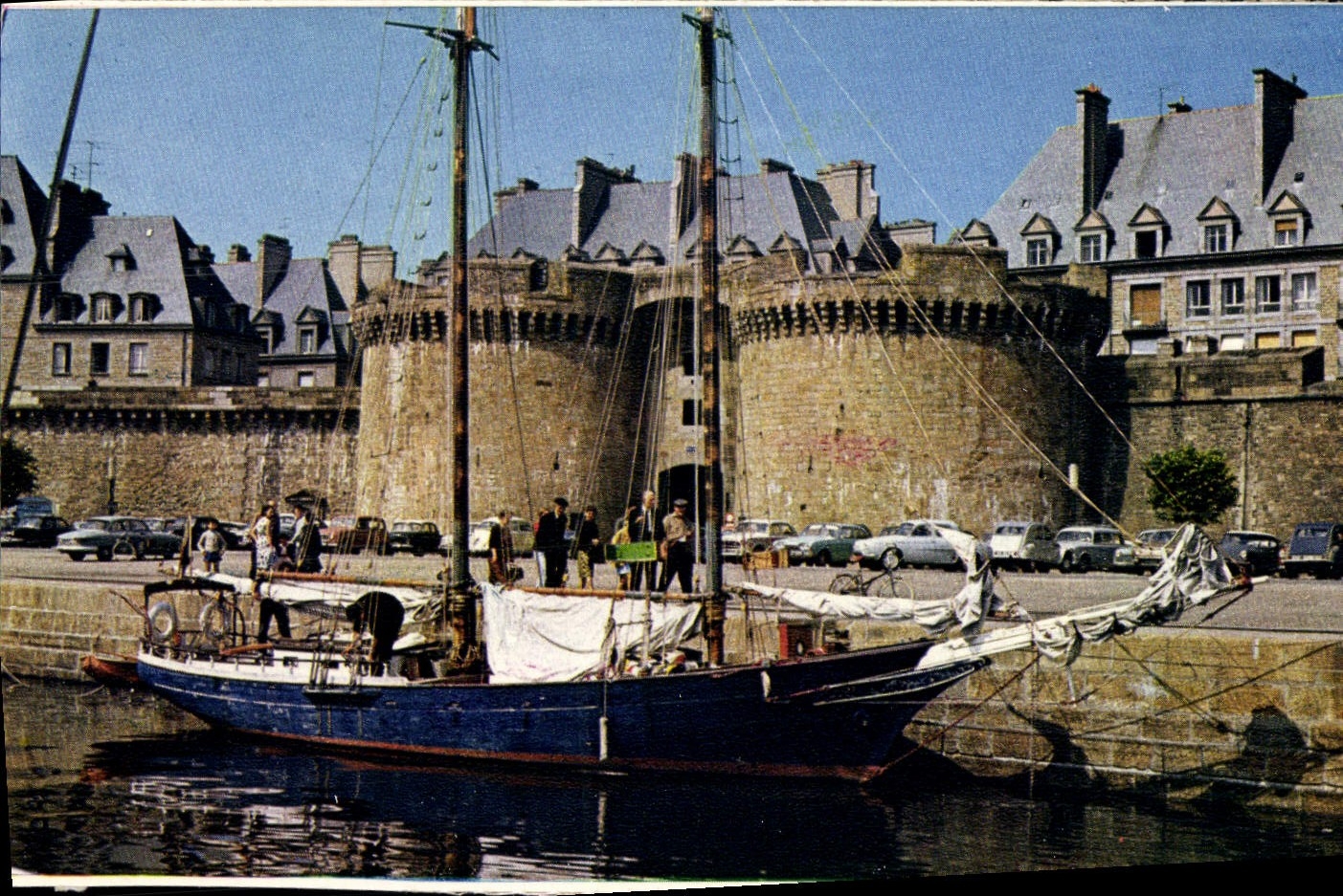 CPM Saint Malo Bateau Voilier Les corsaires 