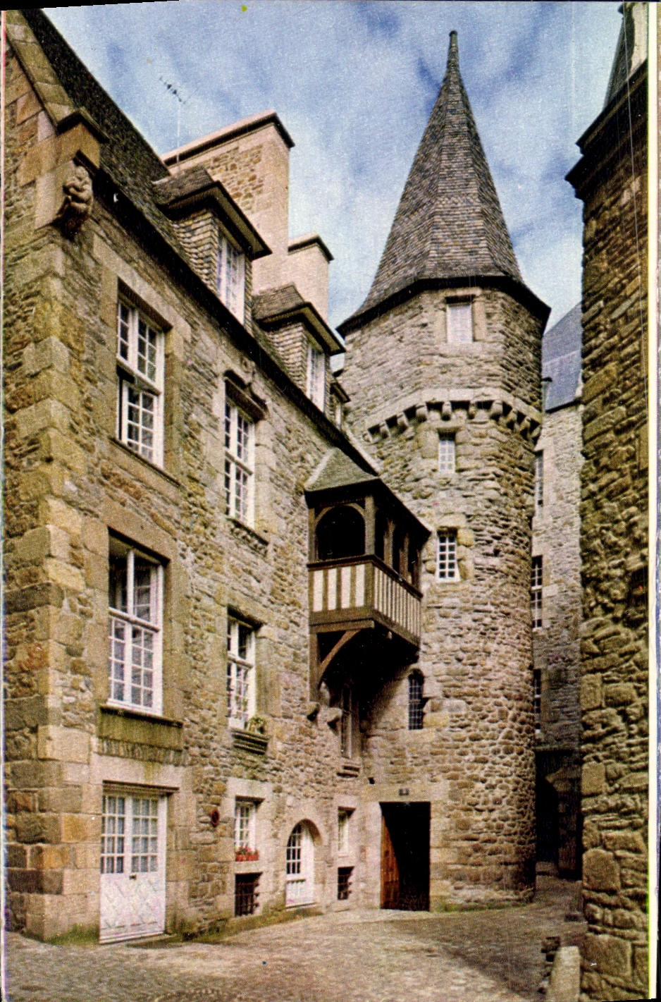 CPMSaint Malo Court of Houssaye house of the duchess Anne