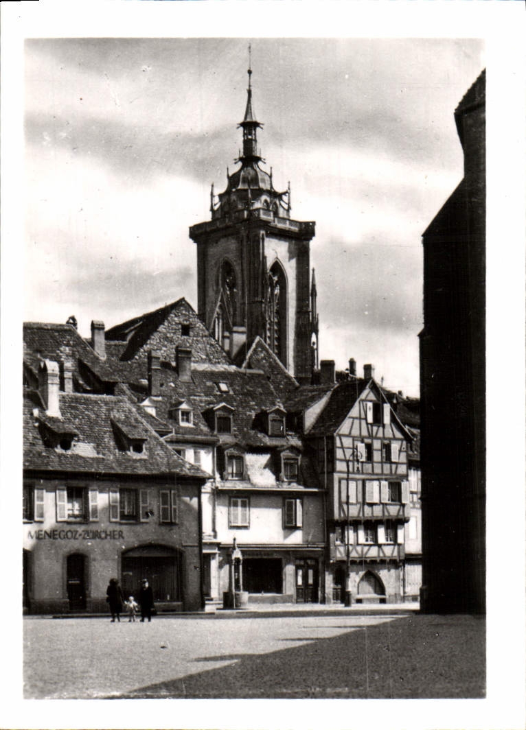 CPM Colmar La place des Dominicains