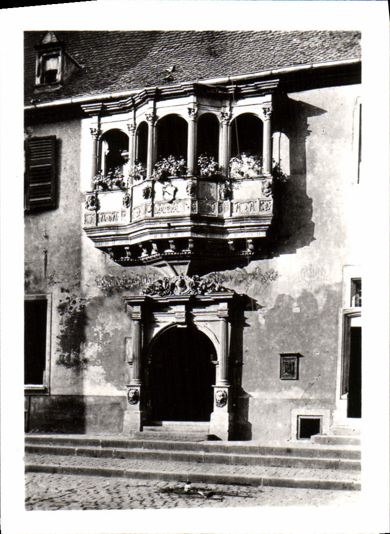 MODERN CARD Colmar the Old seat of Justice Places Cathedral