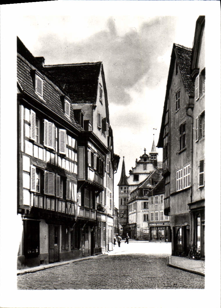 MODERN CARD Colmar Grand' street