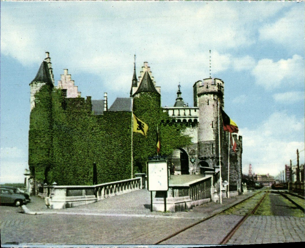 POSTAL MODERNA Amberes Steen