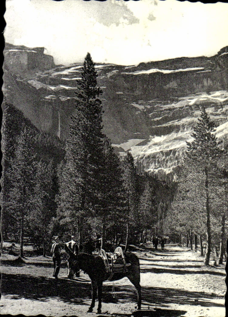 CPM Gavarnie La Route et le Cirque