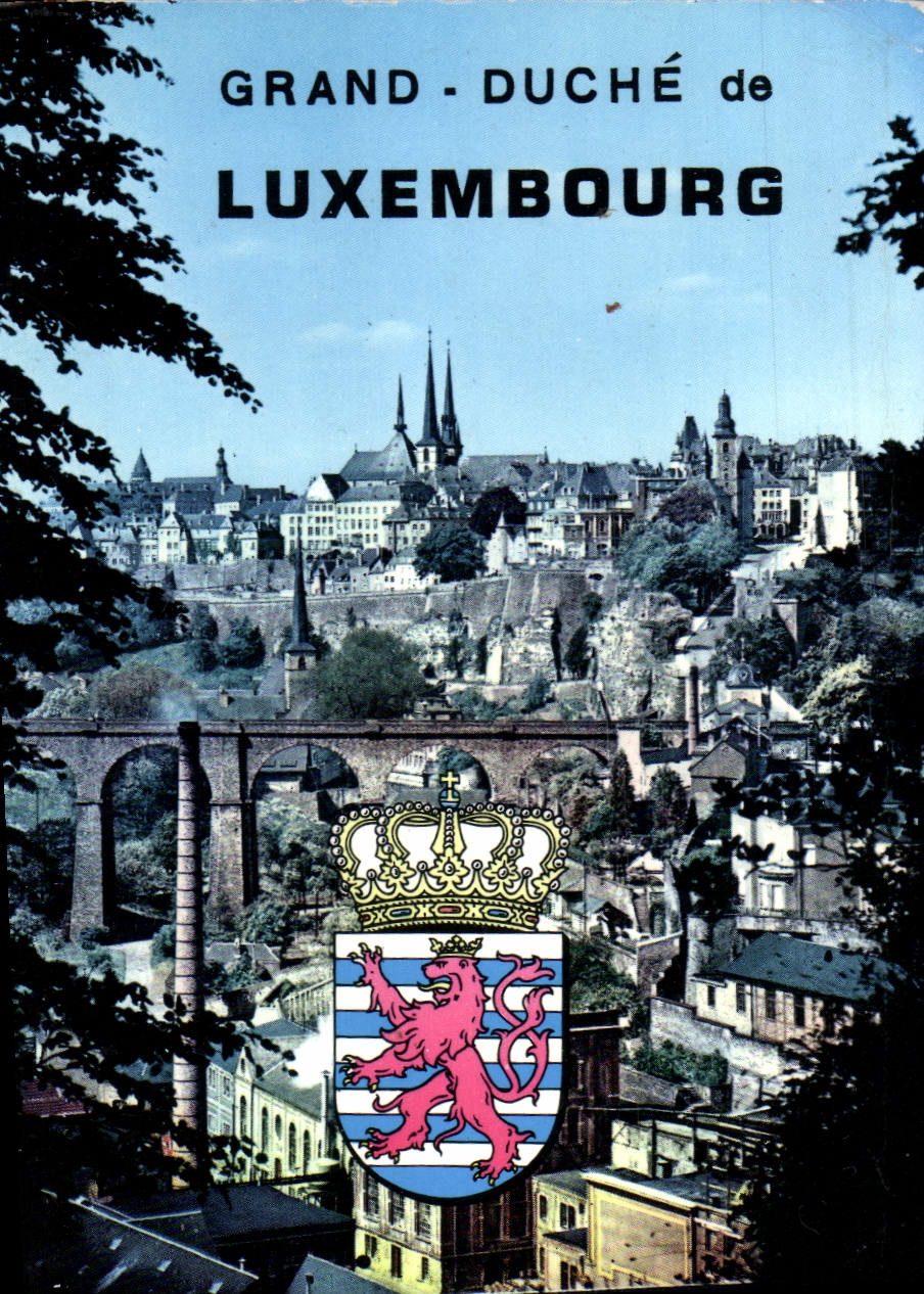 MODERN CARD Luxembourg Grand-Duchy Lion