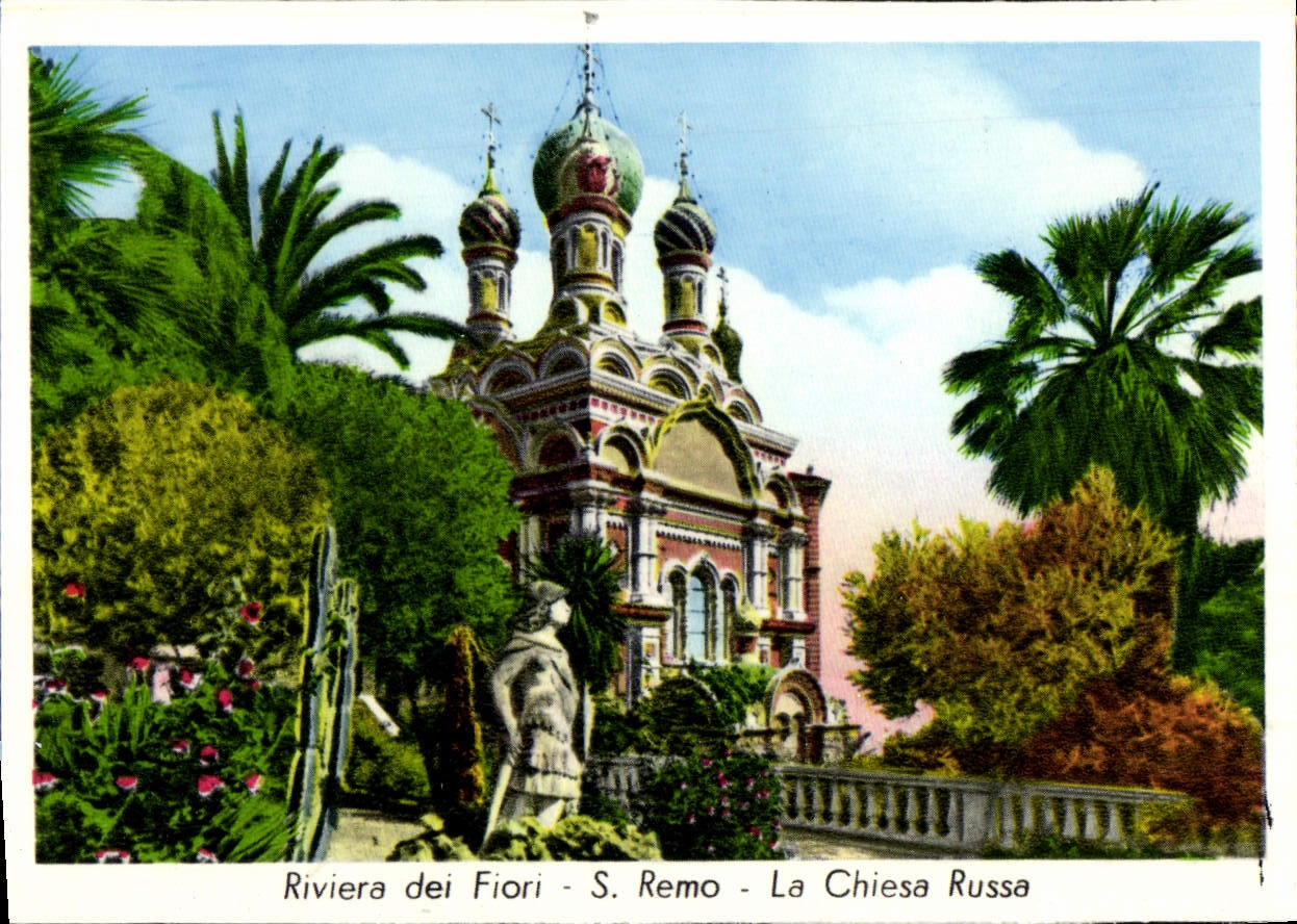 MODERN CARD Riviera dei Fiori Remo Chiesa Russa