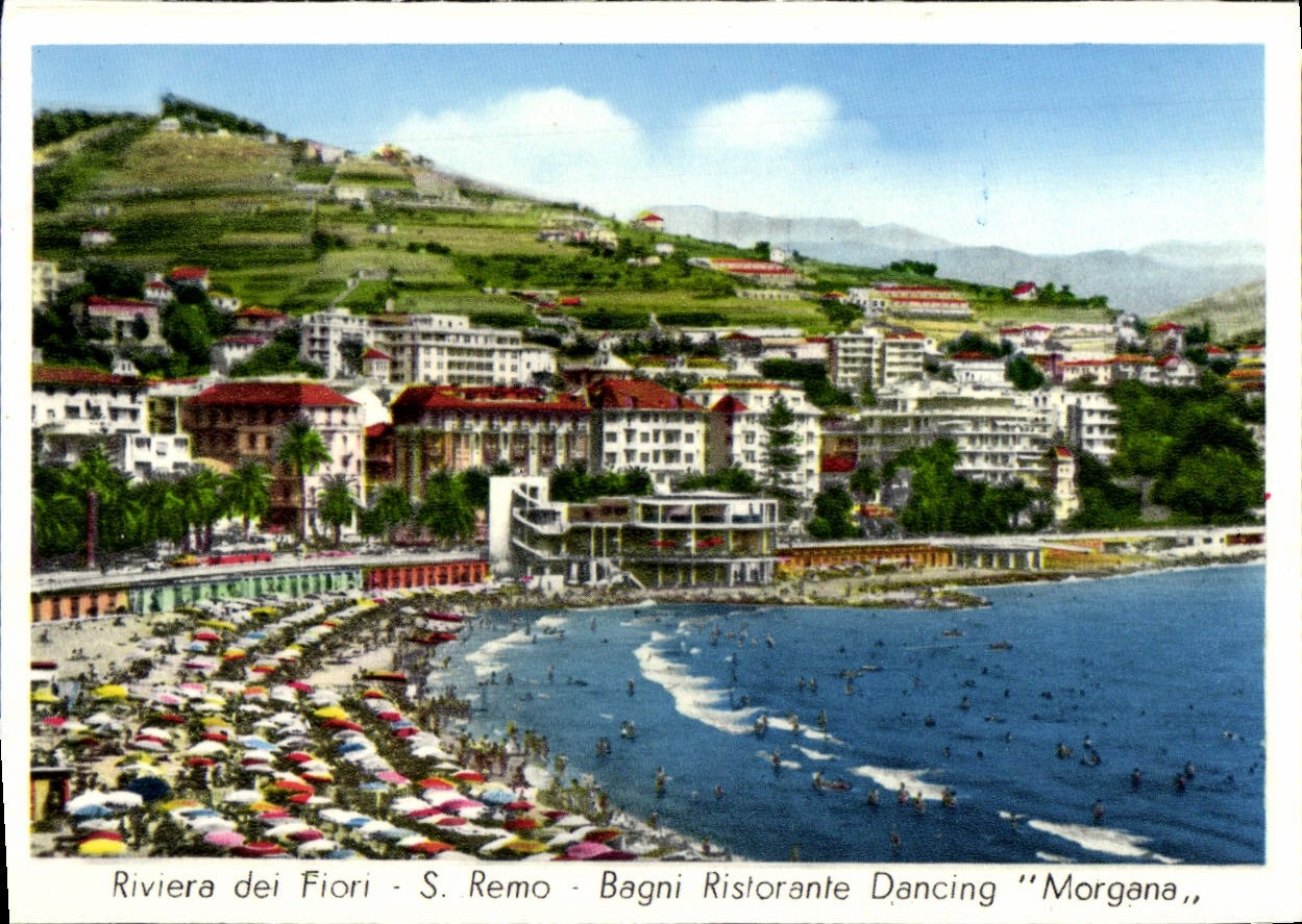 MODERN CARD Riviera dei Fiori Remo Bagni Ristorante Dance hall