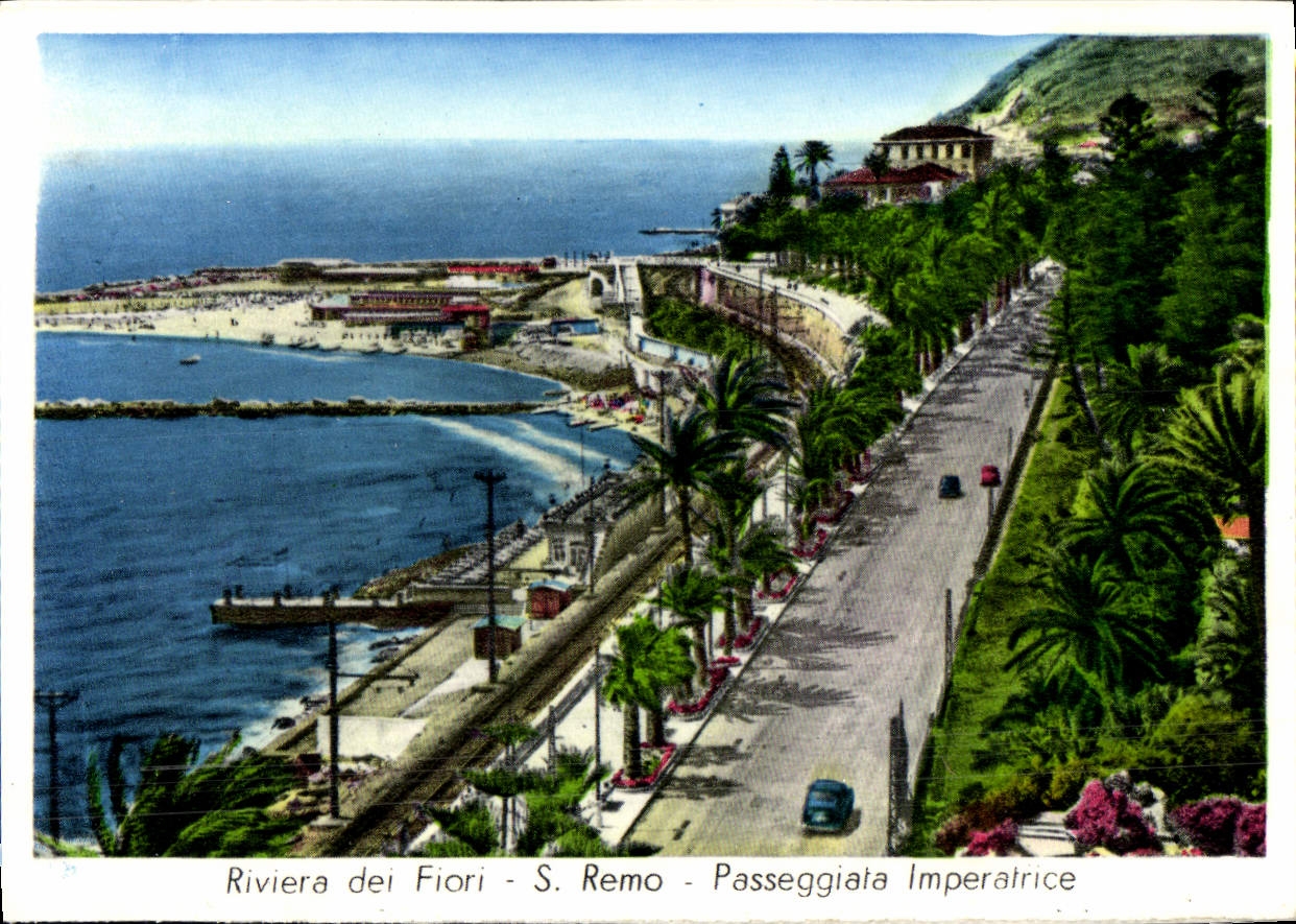 CPM Riviera dei Fiori Remo Passeggiata Imperatrice