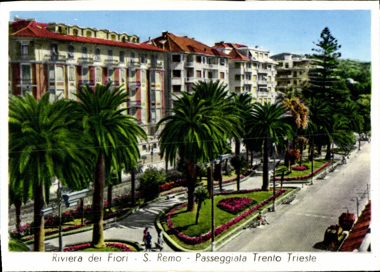 CPM Riviera dei Fiori Remo Passeggiata Trento Trieste