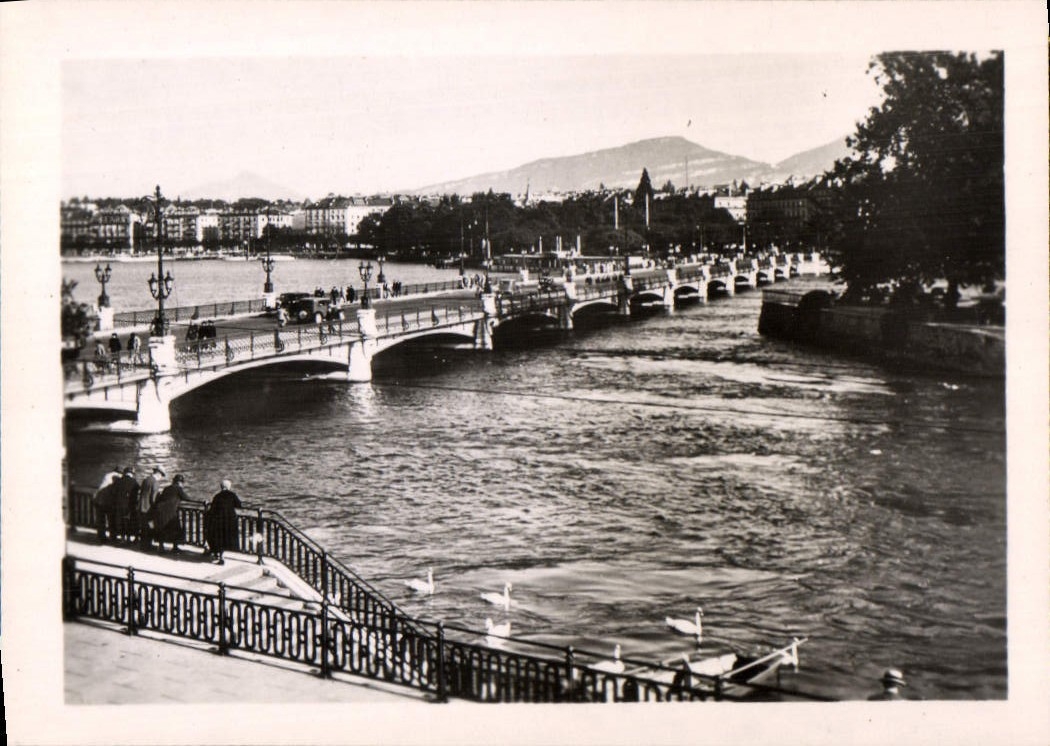 CPM Geneve Le Pont du Mont Blanc