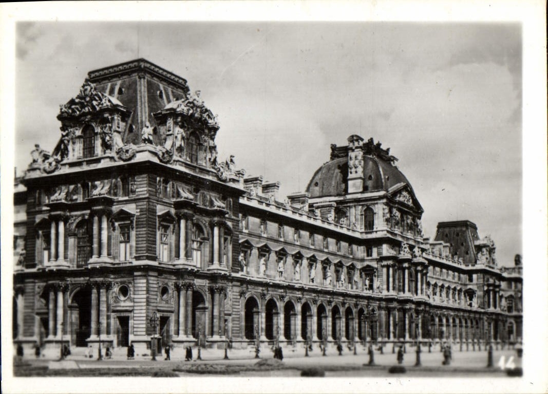 POSTAL MODERNA París el paladar de la lumbrera