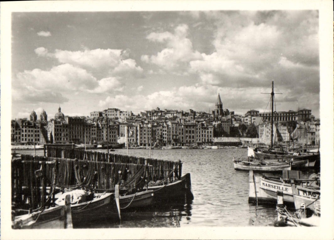 CPM Marseille Vieux port