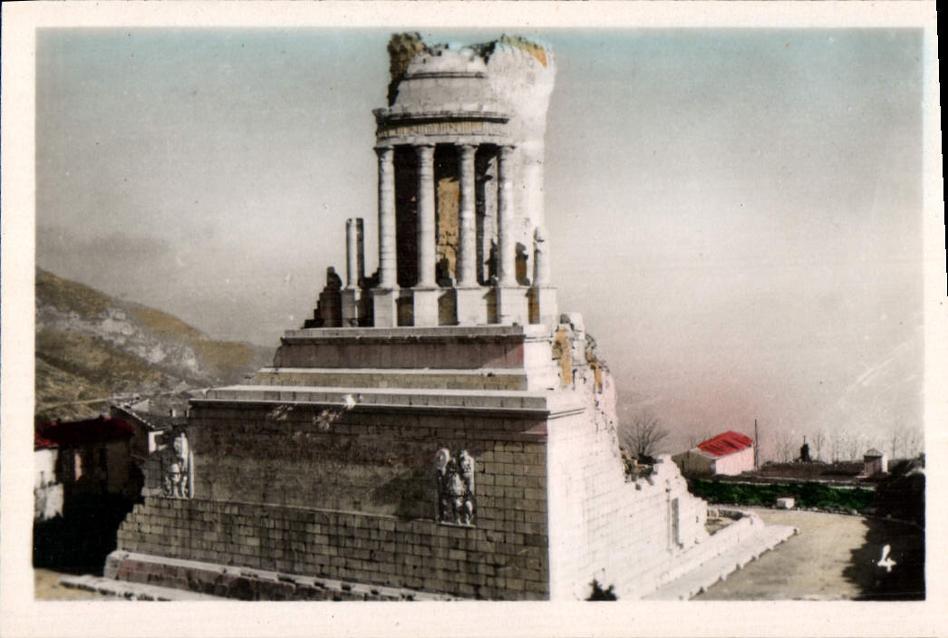 POSTAL MODERNA La Turbie la torre de Auguste