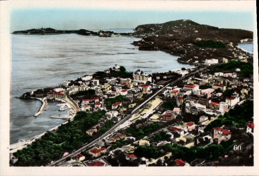 MODERN CARD Beaulieu and the Cape Ferrat seen of the average Cornice