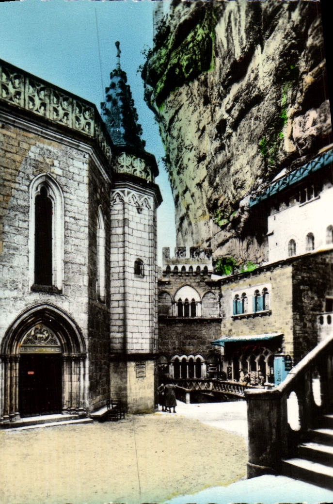 CPM Rocamadour La Chapelle St Jean et le Rocher