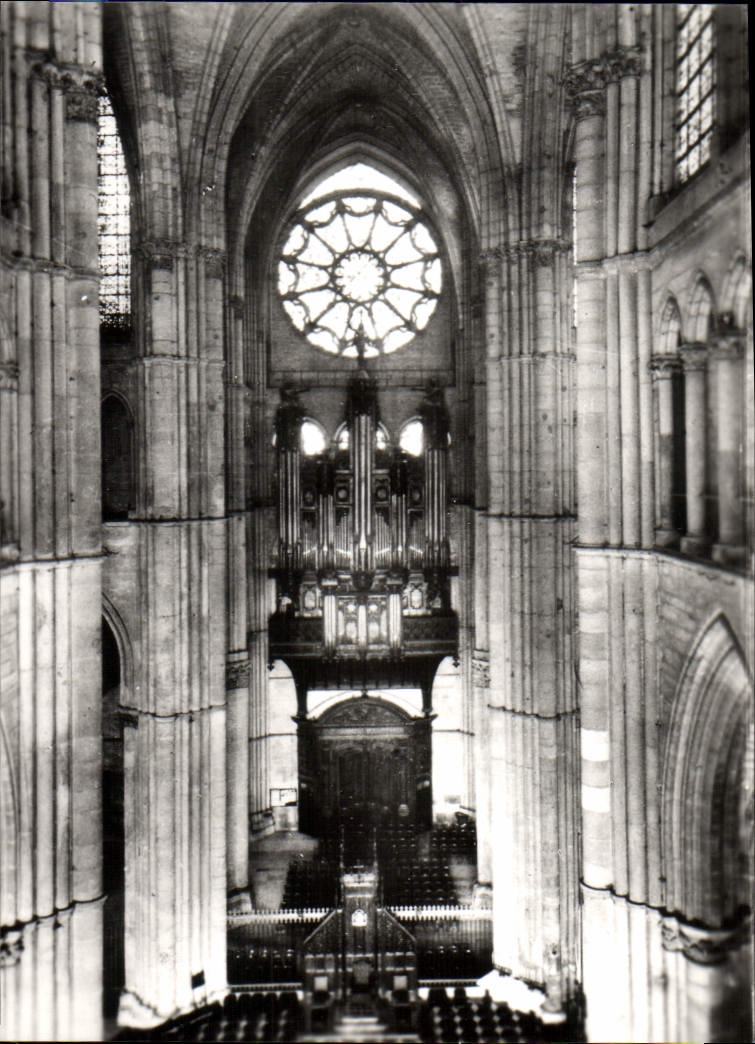 CPM Reims La Cathedrale Notre Dame Croisillon Nord
