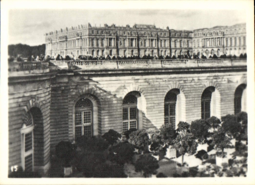 MODERN CARD Versailles Castle