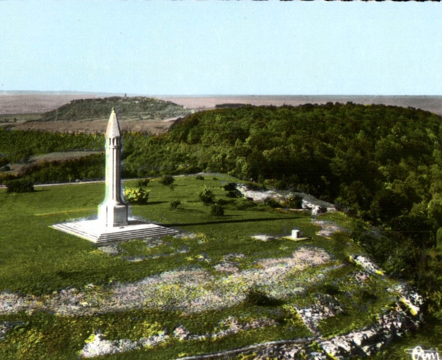 MODERN CARD Pilgrimage of Notre Dame of Sion Seen of the Monument Bars