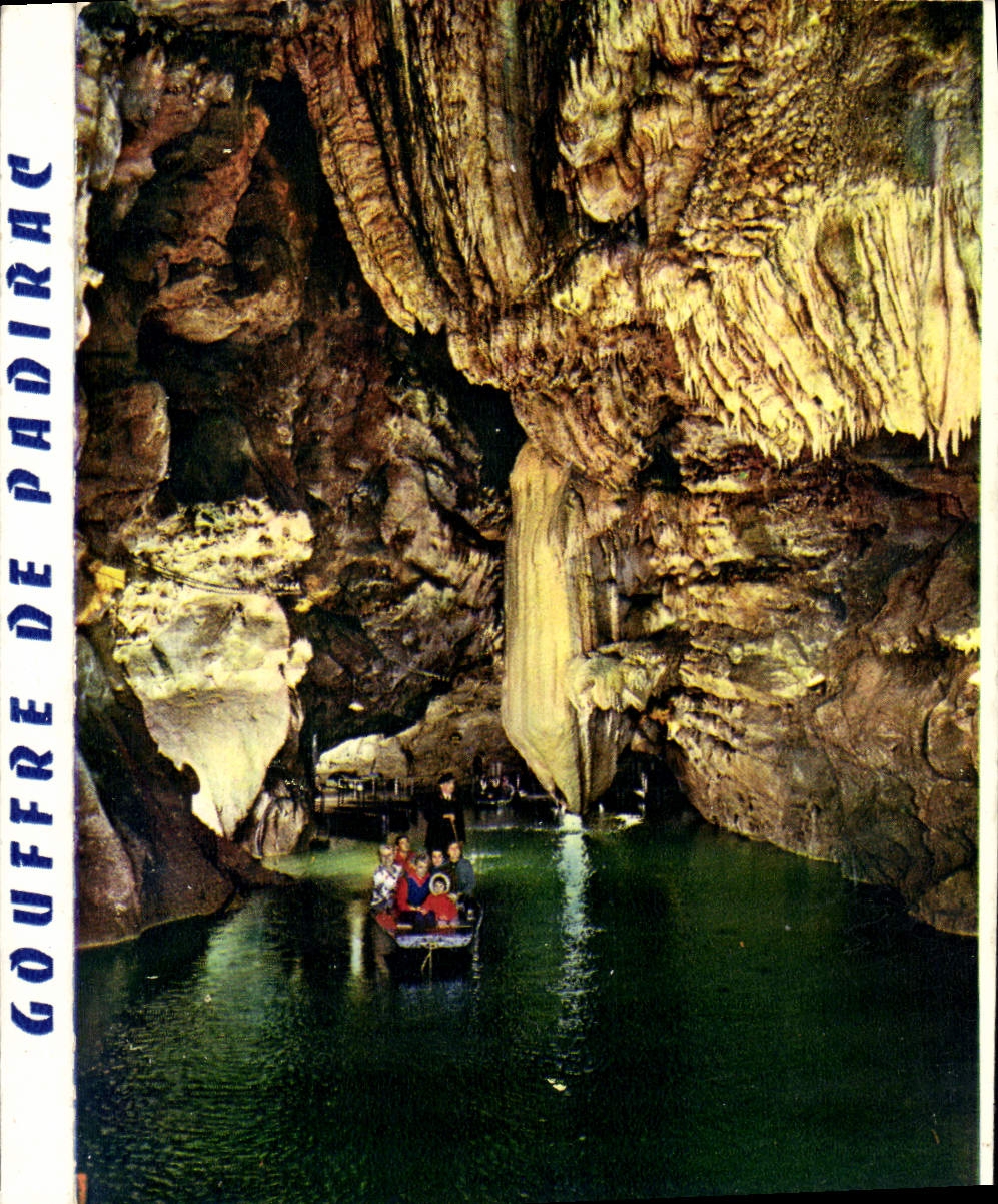 CPM Gouffre de Padirac Le lac de la pluie