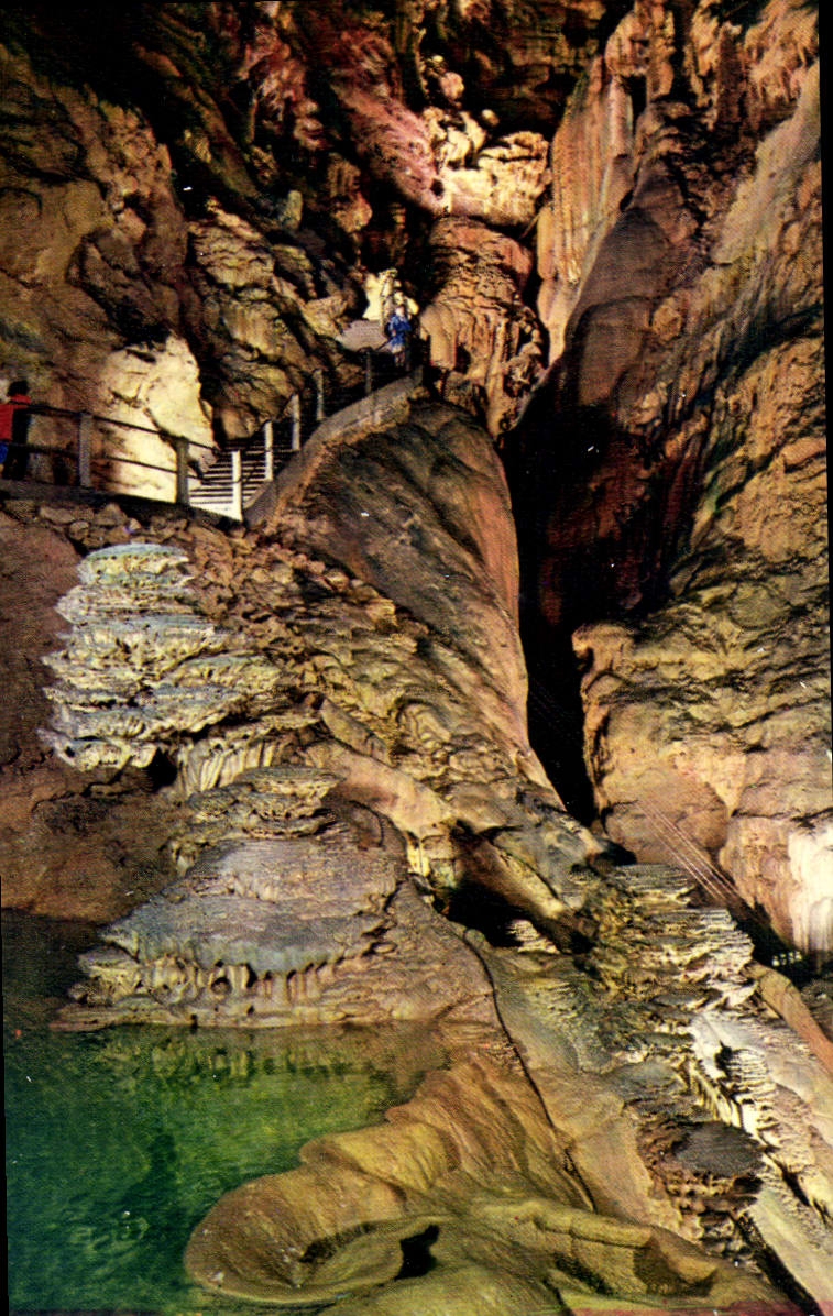 CPM Gouffre de Padirac Le lac superieur de las alle du grand Dome