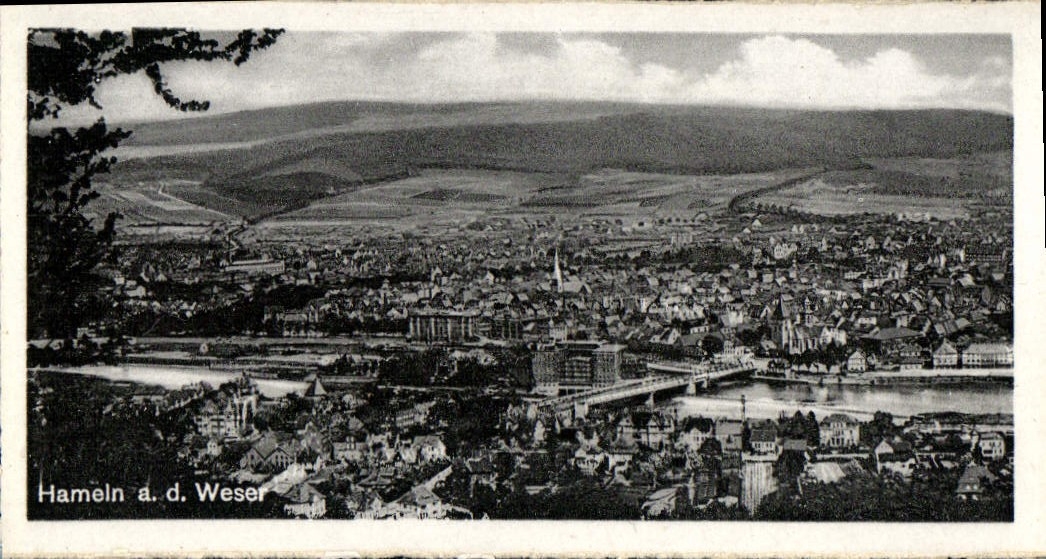 MODERN CARD Hameln year der Weser