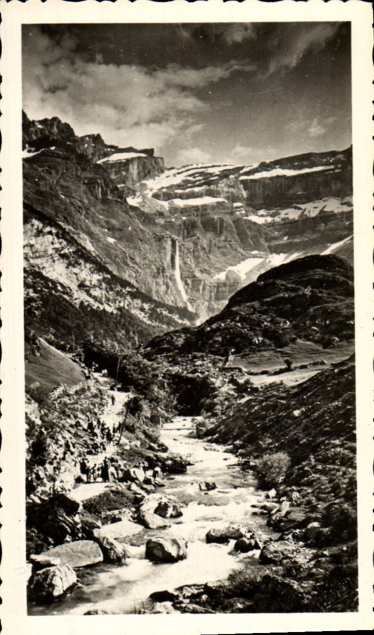 CPM Gavarnie Le Sentier Conduisant au Cirque