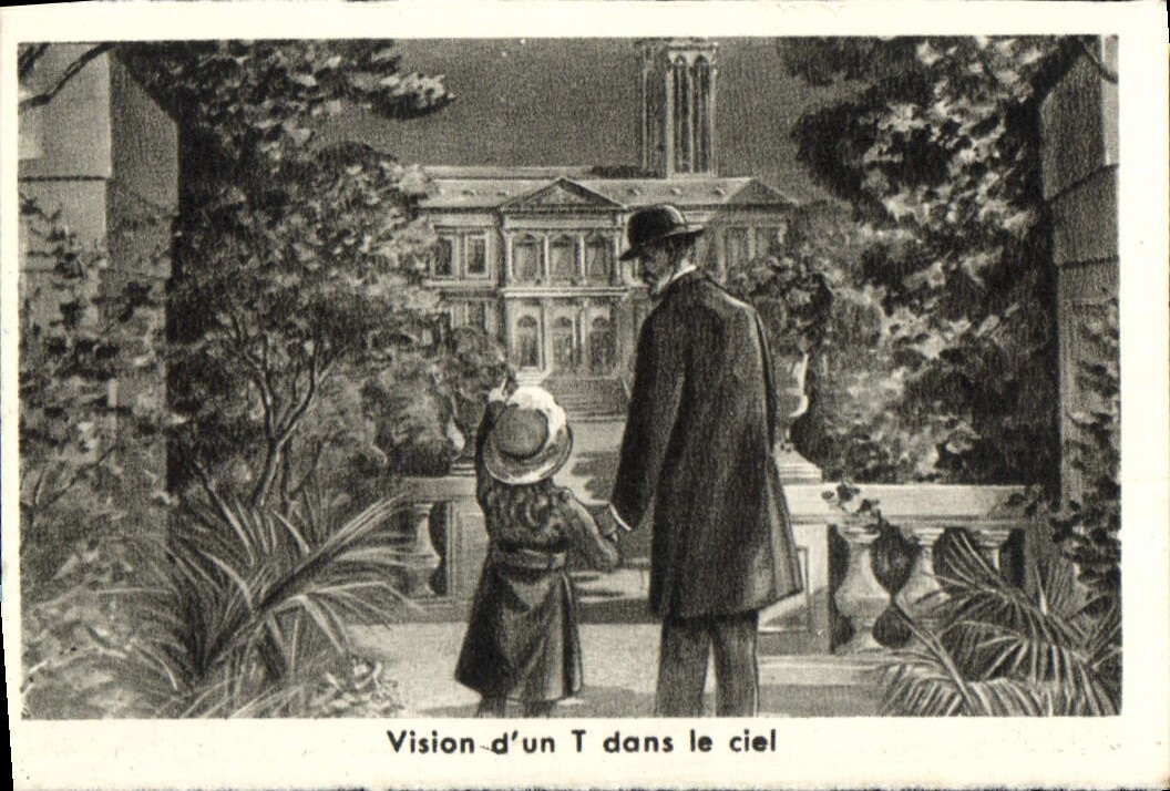 MODERN CARD Vision of one T In the Therese Sky