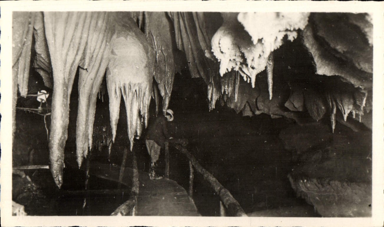 MODERN CARD the Caves De Betharram Room of the Octopuses